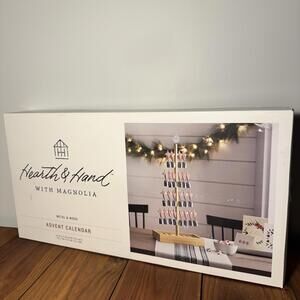 Hearth & Hand With Magnolia Christmas Advent Calendar Tree Wood and Metal